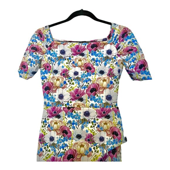 ⭐️HOST PICK! 😮NWT - Chiara Boni La Petite Robe Floral Off-Shoulder Mini - 2 - Picture 9 of 14